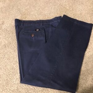 DOCKERS,men’s, Navy Blue, Classic Fit, 100% cotton